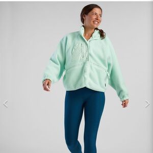 FP Movement by Free People Light Blue Hit The Slopes Sherpa